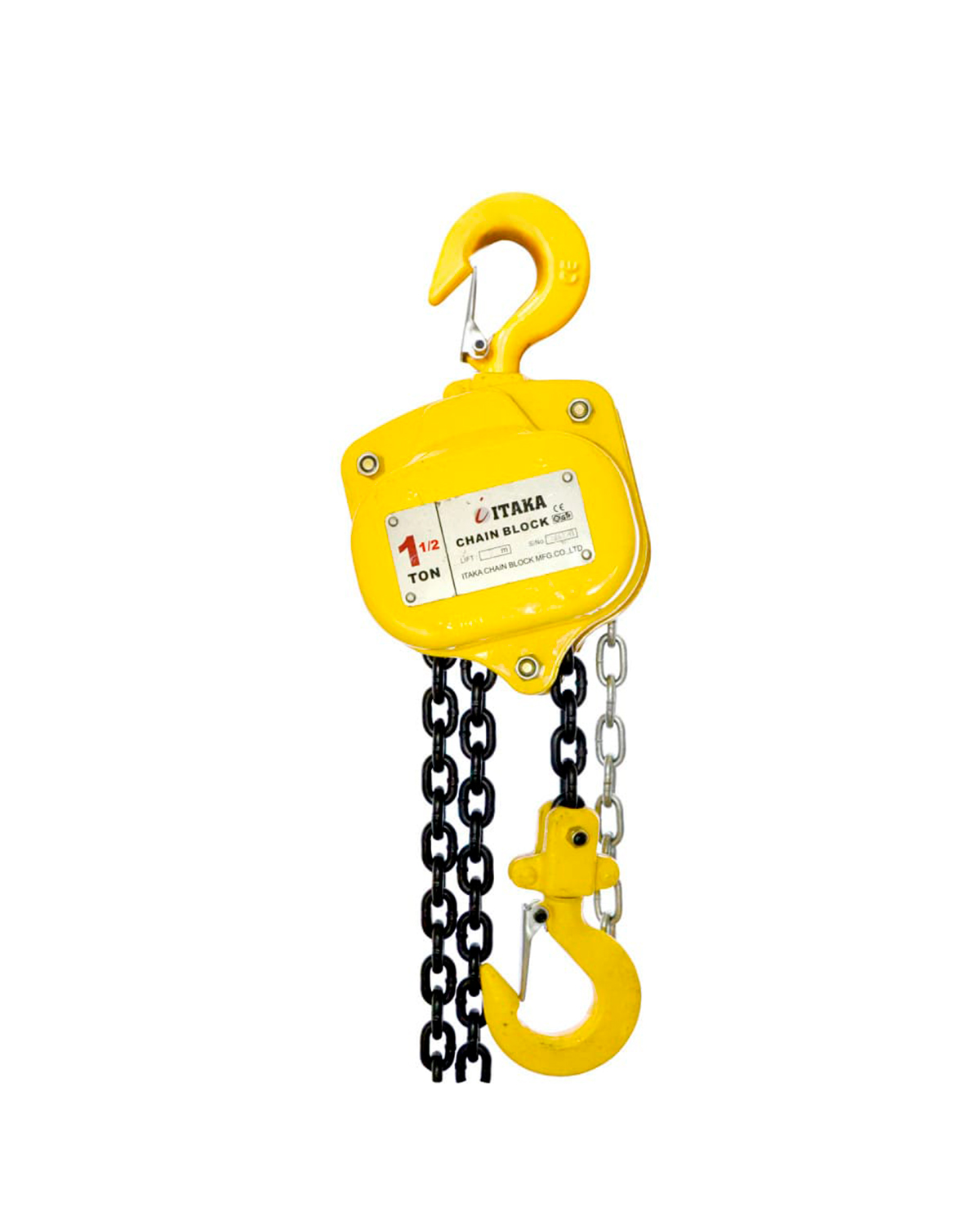 TECLE MANUAL DE CADENA AMARILLO