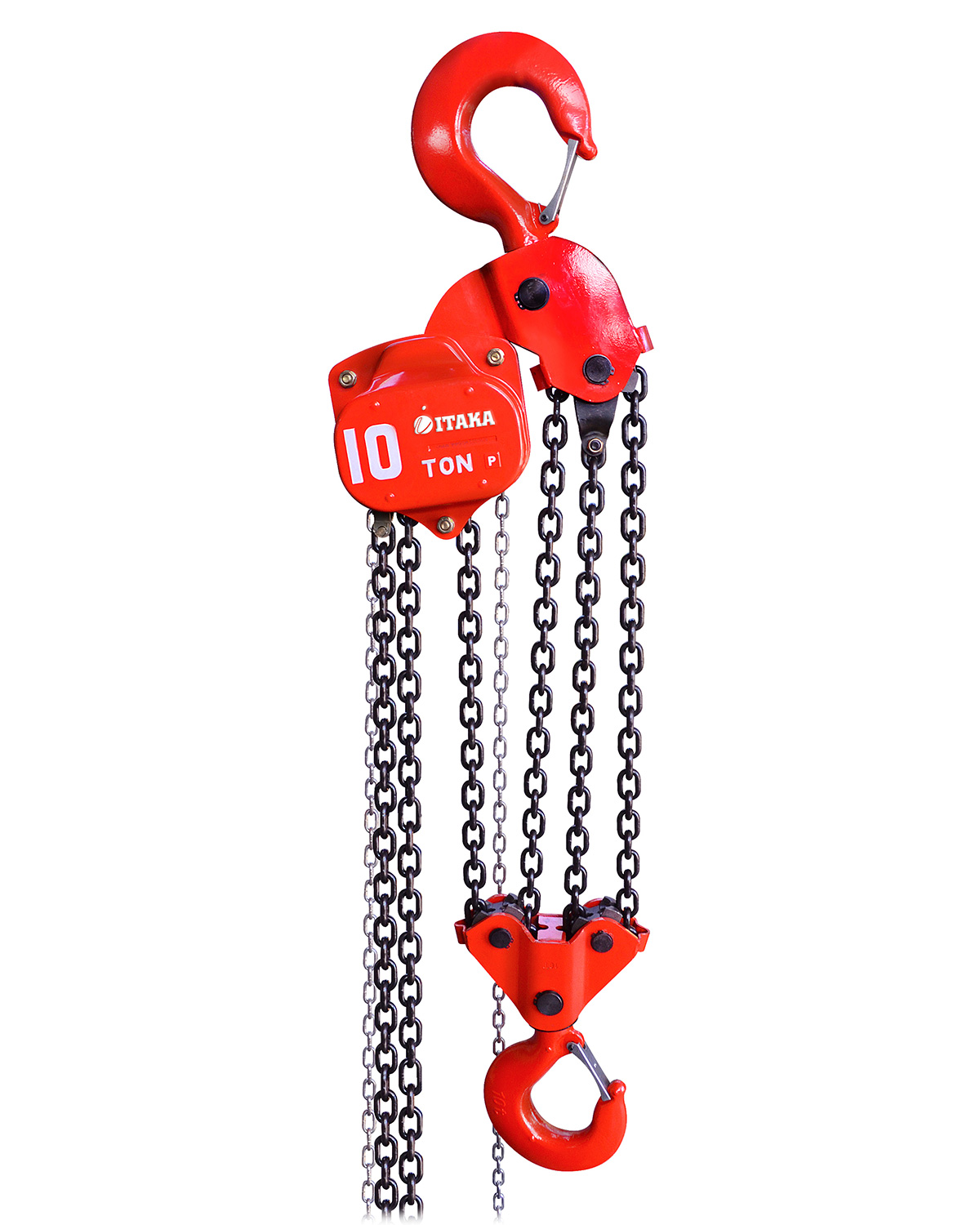 TECLE MANUAL HEAVY DUTY DE CADENA ROJO