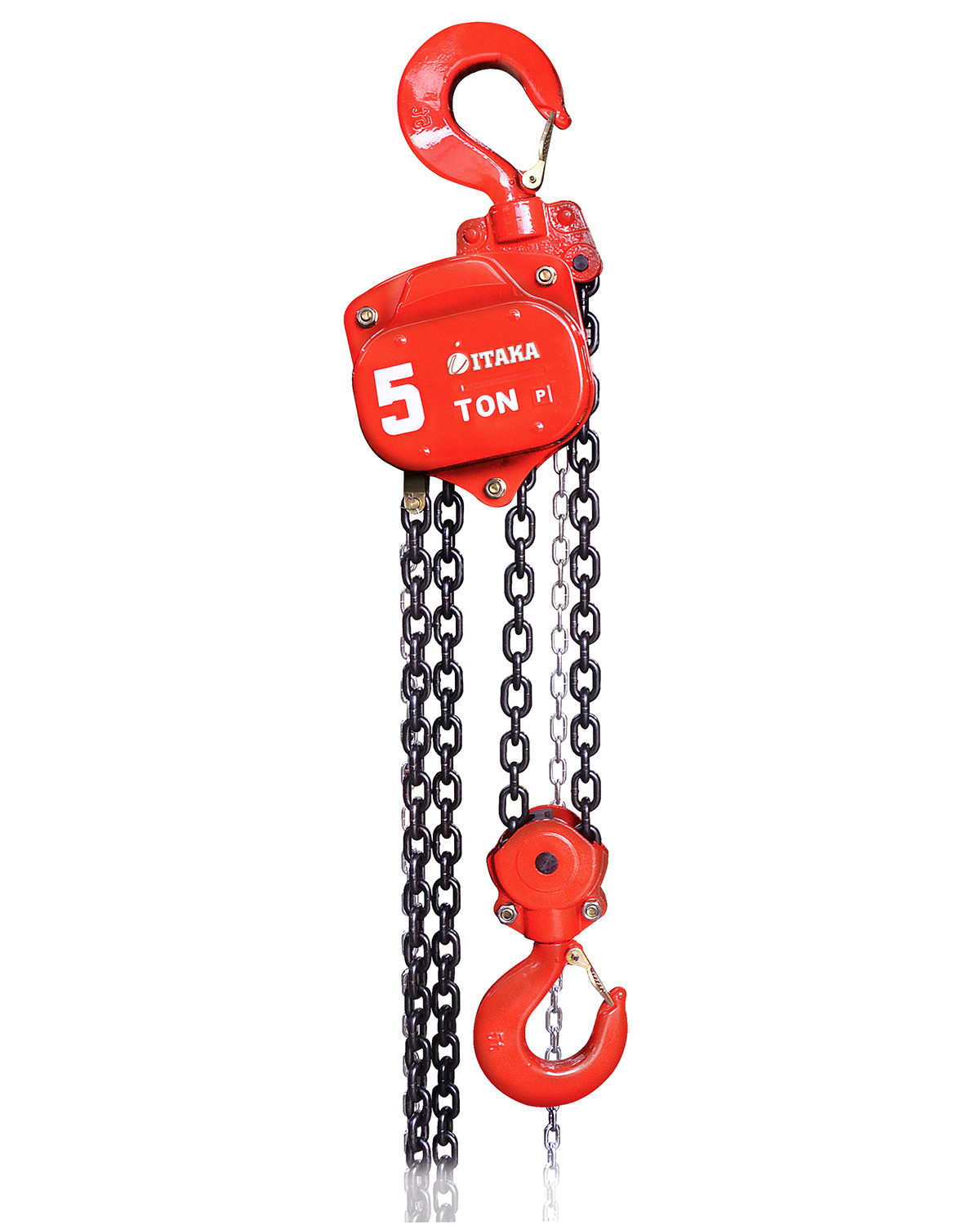 TECLE MANUAL HEAVY DUTY DE CADENA ROJO