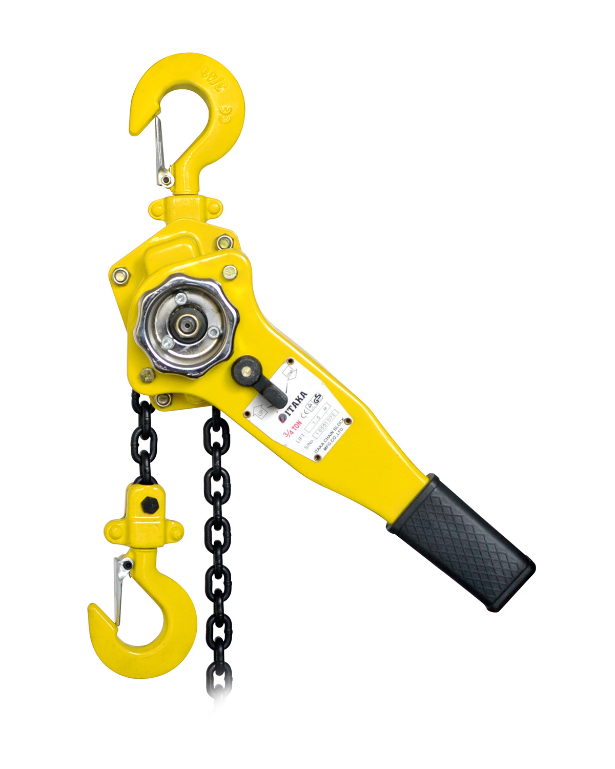TECLE MANUAL DE PALANCA AMARILLO