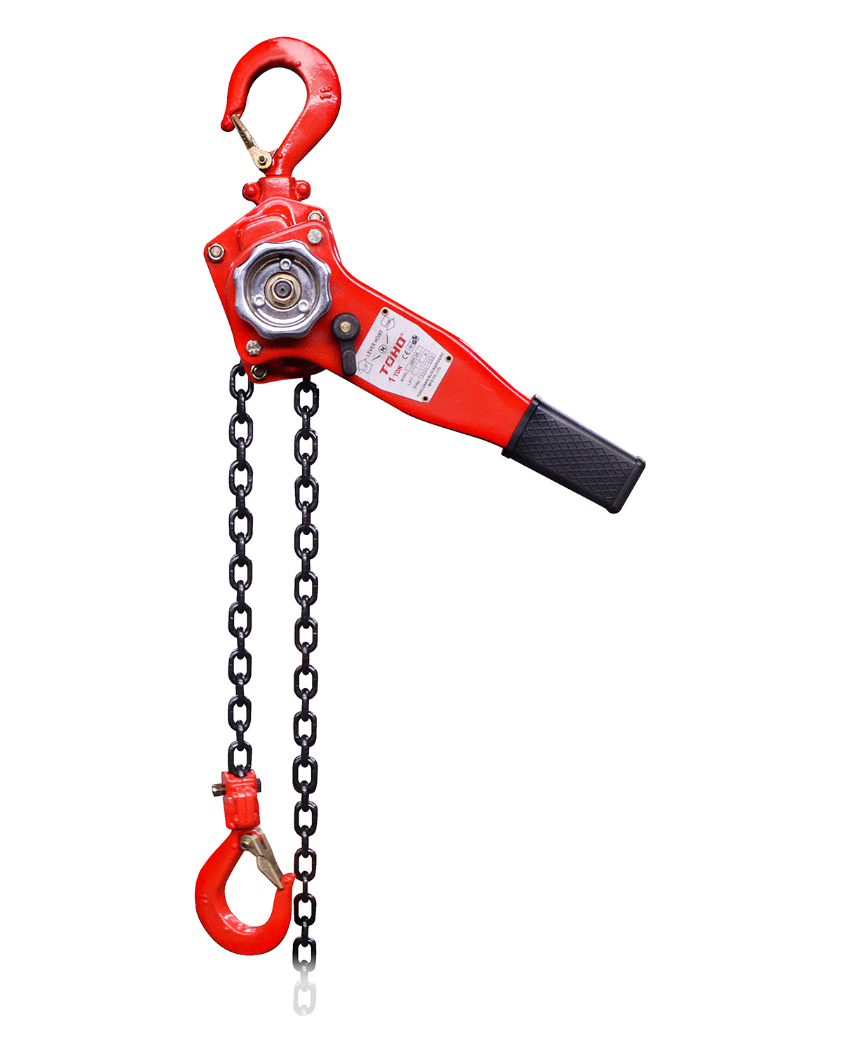 TECLE MANUAL HEAVY DUTY DE PALANCA ROJO