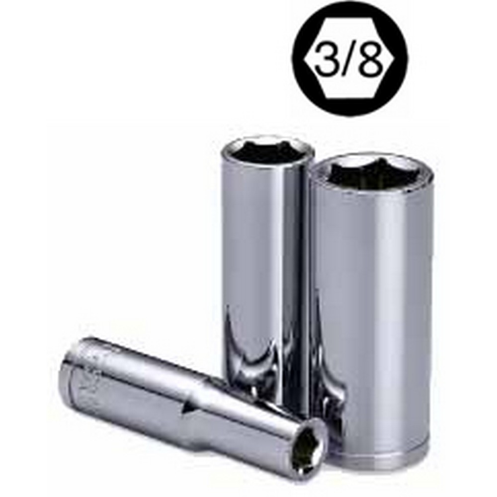 3/8" DR MM - HEXAGONAL CORTO