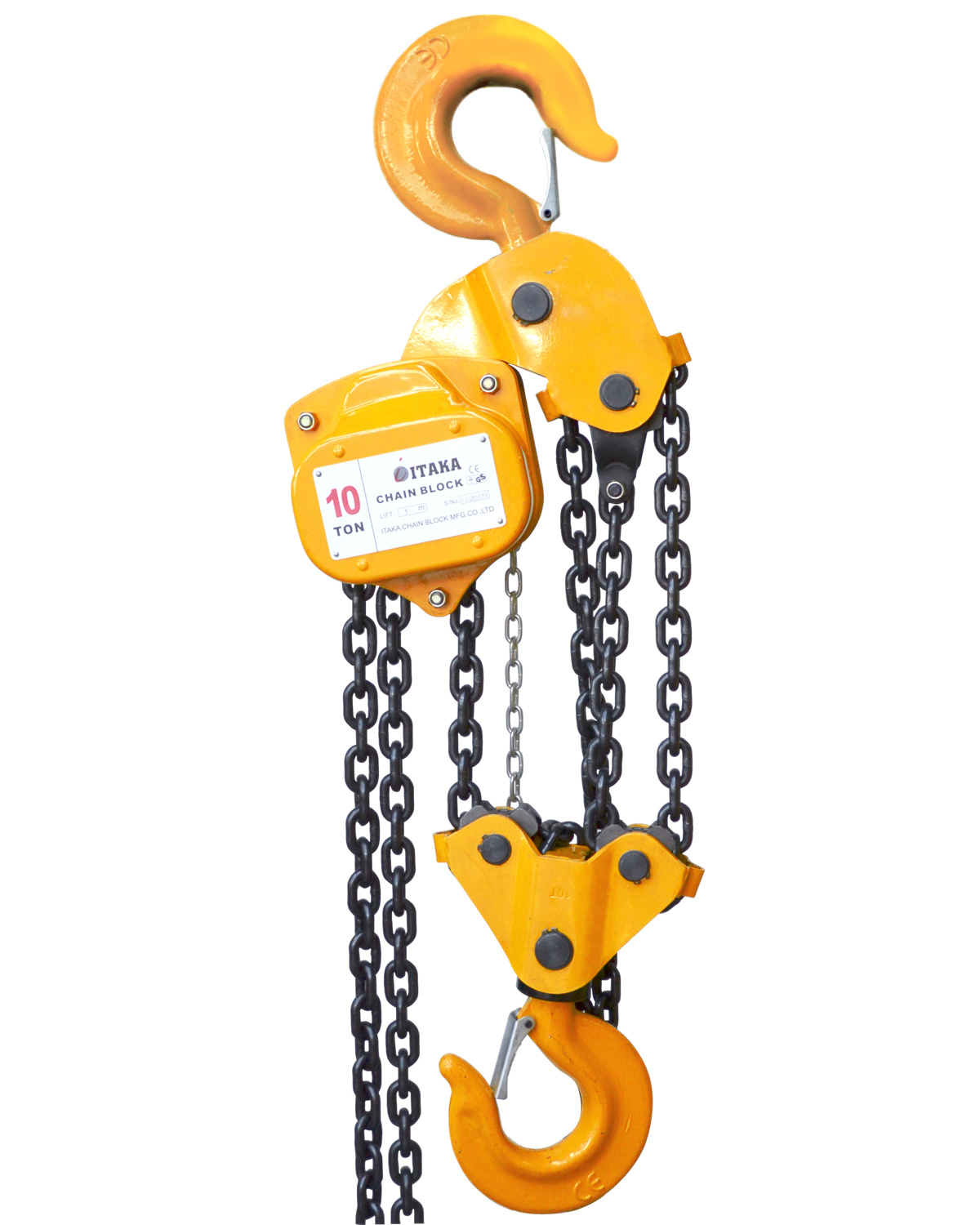 TECLE MANUAL DE CADENA AMARILLO