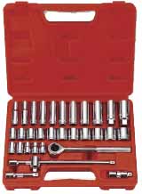 SET DE LLAVES DE DADOS 3/8" DR