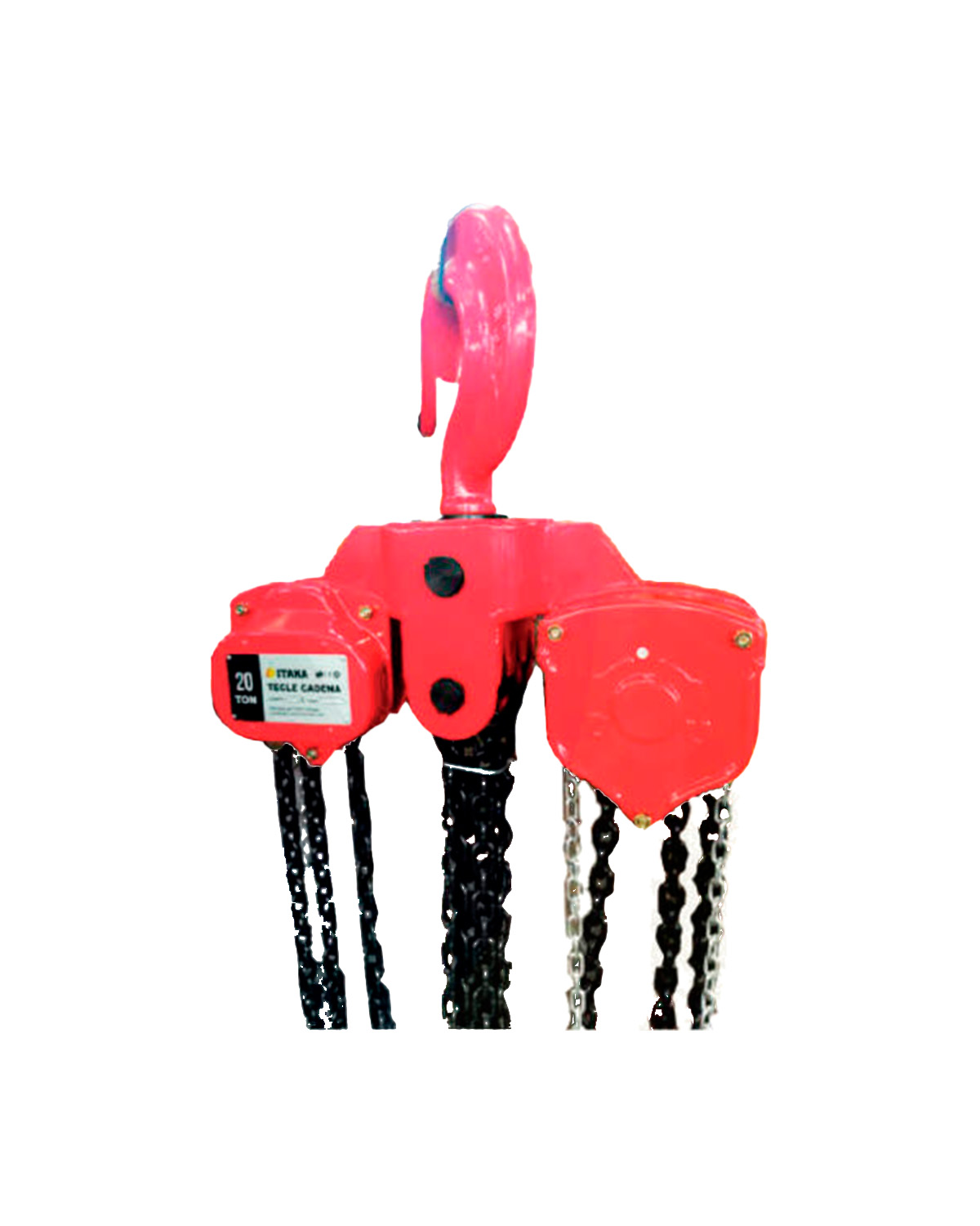 TECLE MANUAL HEAVY DUTY DE CADENA ROJO