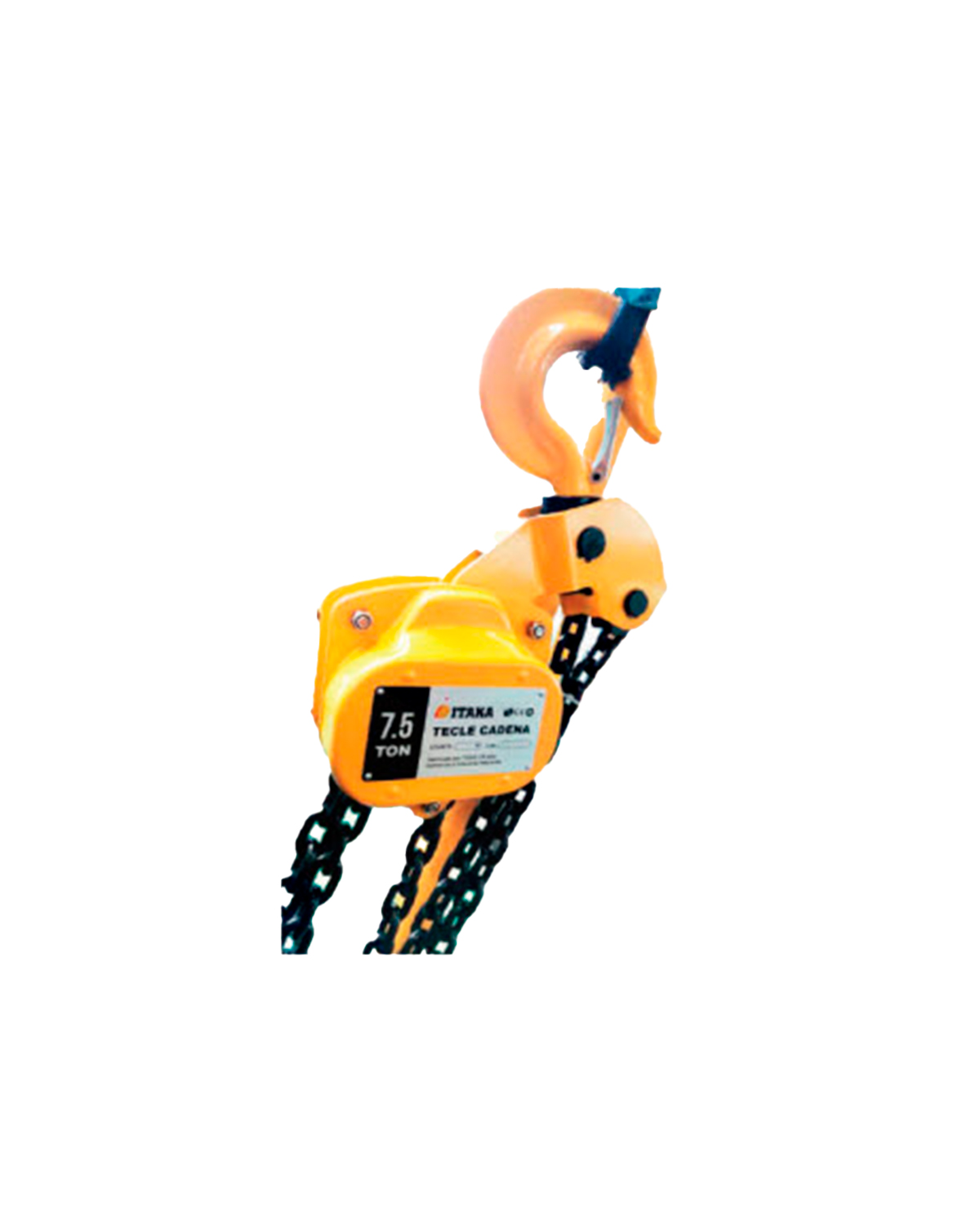 TECLE MANUAL DE CADENA AMARILLO