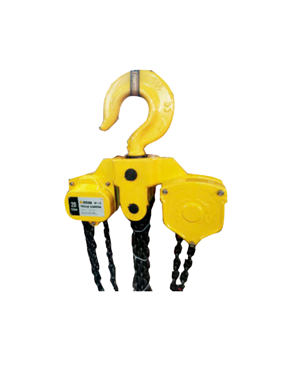 TECLE MANUAL DE CADENA AMARILLO
