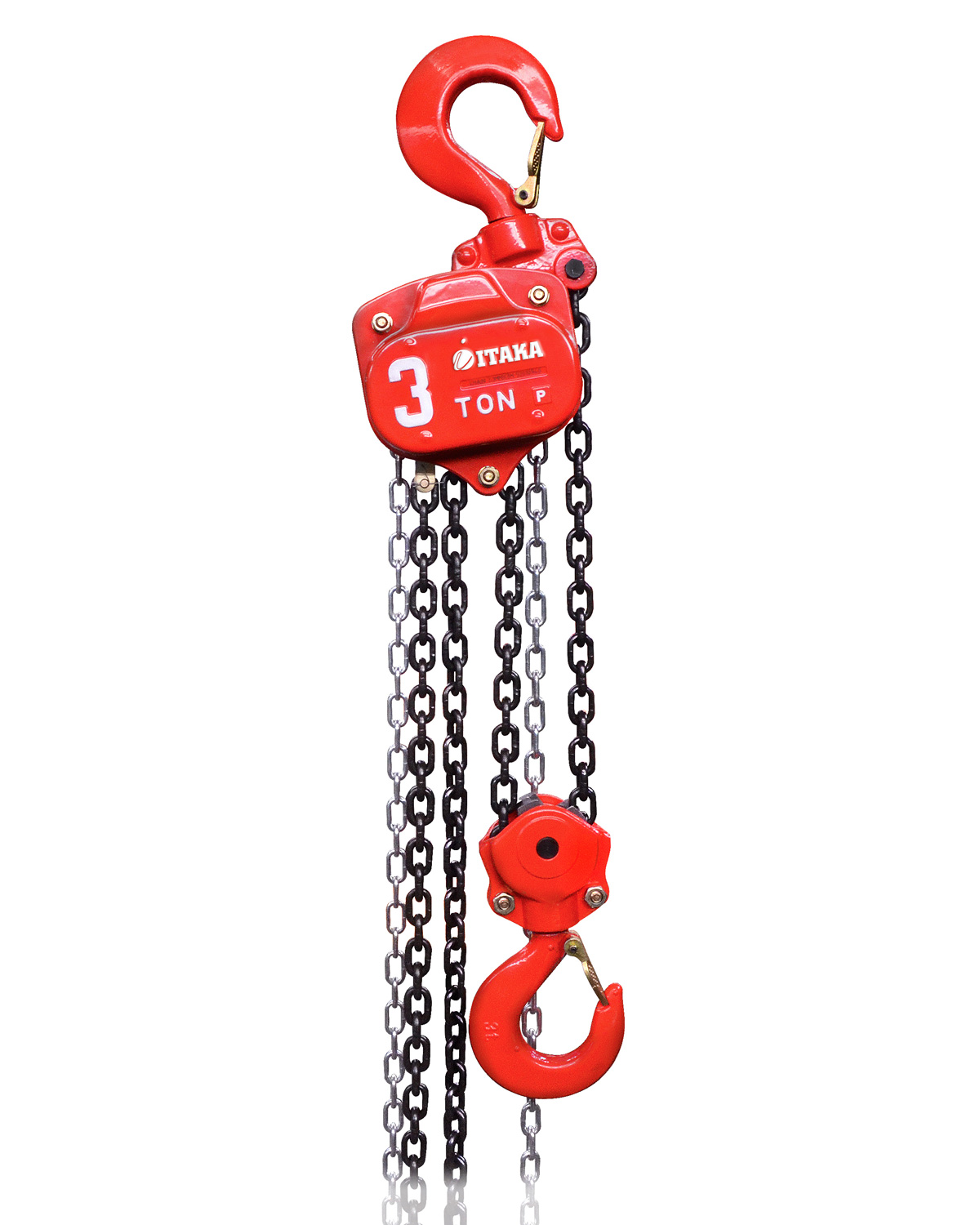 TECLE MANUAL HEAVY DUTY DE CADENA ROJO