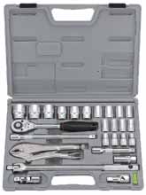 SET DE LLAVES DE DADOS 1/2" DR