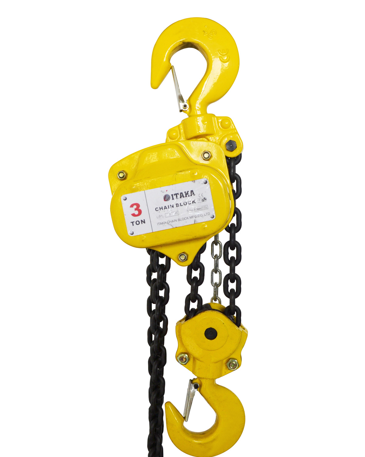 TECLE MANUAL DE CADENA AMARILLO