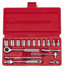 SET DE LLAVES DE DADOS 1/4" DR
