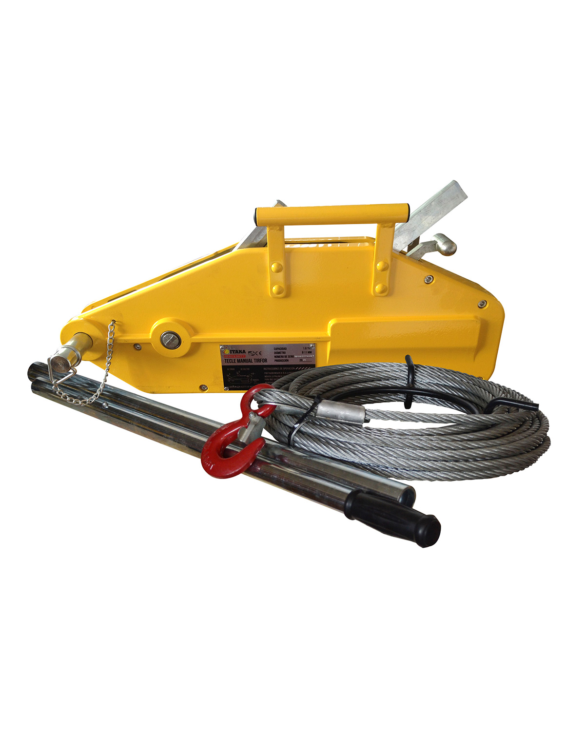 TECLE MANUAL CABRESTANTE (TIPO TIRFOR)