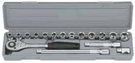 SET DE LLAVES DE DADOS 1/2" DR